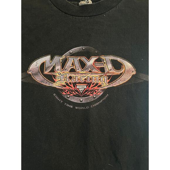GUC AlStyle Max D Eight Time World Champion Monster Jam Black T Shirt Size Sm - Picture 3 of 6